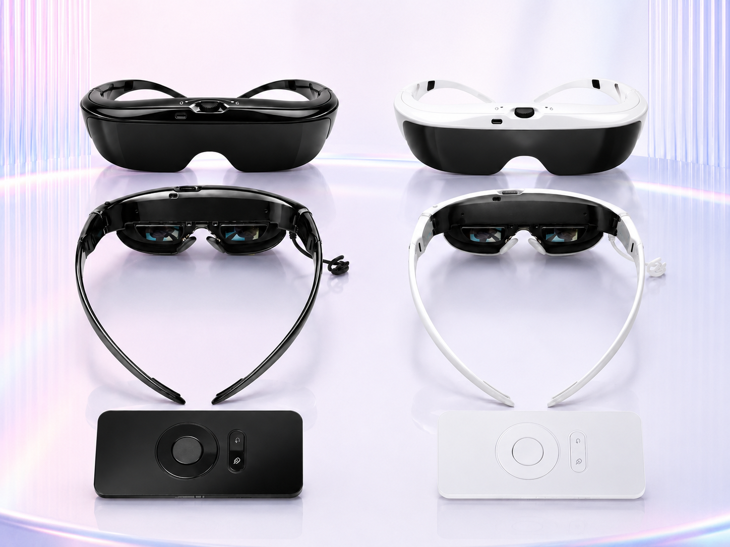 Premium compact WAIAM VR glasses and controller